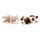 NICI Twistimals Katze & Hund 25 cm Beige