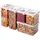 SmartStore Vorratsdosen 5-teiliges Set transparent 2 x 0,8 l, 2 x 1,6 l, 1 x 1,65 l