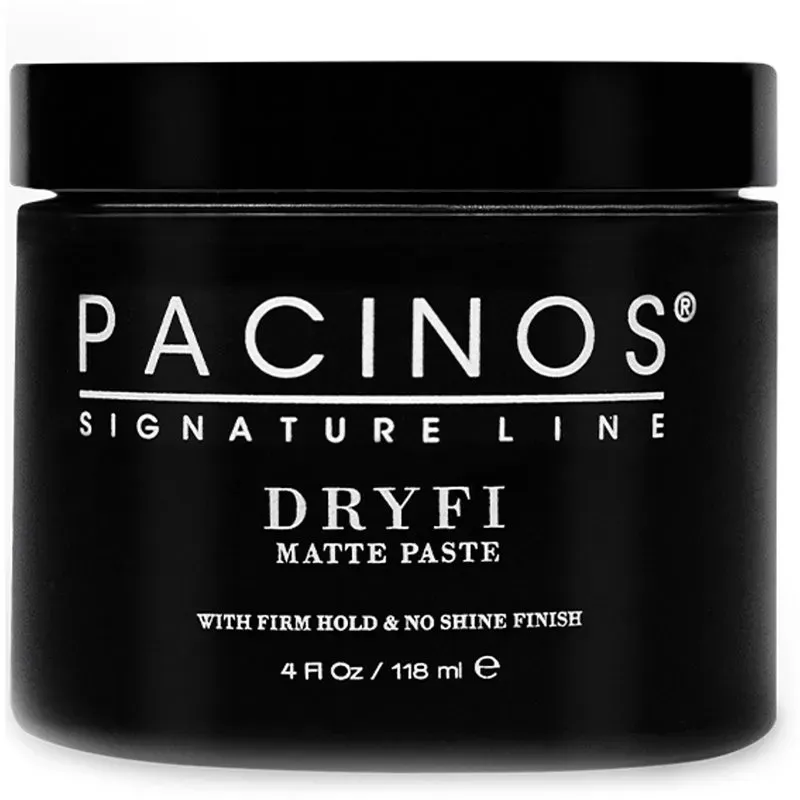 Pacinos Siganture Line Dryfi Matte Paste Styling Paste für das Haar für Herren 118 ml
