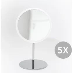 Airmirror Spiegel weiß Vergrößerung x5 stehend