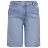 ONLY CARMAKOMA Jeansshorts Blau 44