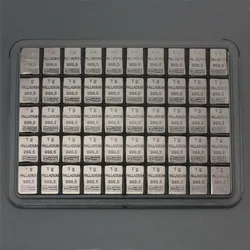 Palladiumtafel (50x 1g Feinpalladium) CombiBar