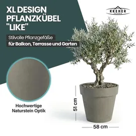 Kreher LIKE Ø 79 x 70 cm Braun