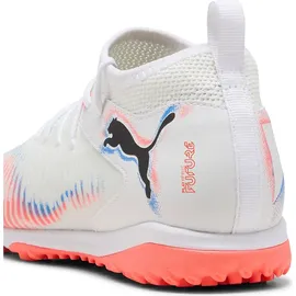 Puma Future 8 Match Mid Tf Kinder puma white/puma black/glowing red 37
