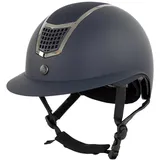 BR Reithelm Lambda Plus Glitter 59-61 cm Schwarz