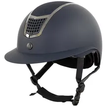 BR Reithelm Lambda Plus Glitter 59-61 cm Schwarz