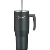 Thermos REFRESHING SERIES Isolier-Trinkbecher 1,1l schwarz matt, Tumbler mit