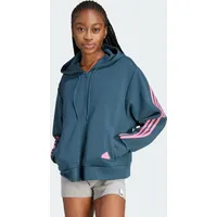 Adidas Future Icons 3-Streifen Kapuzenjacke Arctic Night XS