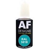 Alex Flittner Designs Lackstift RAL 5018 TUERKISBLAU seidenmatt 20ml Reparaturstift Acryl Retuschierlack Reparaturlack Holz Metall Möbel Bad