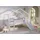 Vipack Hausbett Forrest 90 x 200 cm Buche massiv lackiert weiß