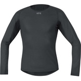 Gore Wear Herren Windstopper Baselayer Thermo Shirt Langarm, Schwarz, XL EU