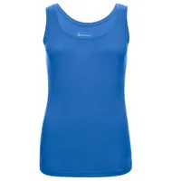 Kaipara - Merino Sportswear Funktionsshirt Merino Top Damen Slimfit 150 (1-tlg) aus reiner Merinowolle Made in Germany blau M