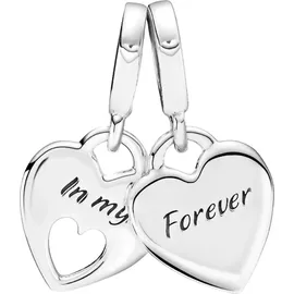 Pandora Charm-Anhänger Herz Silber 799187C01