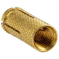 Tecuro Messing Spreizdübel M12 x 41 mm, gerändelt -