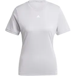 adidas WTR  DESIGNED FOR TRAINING Damen Trainings- T-Shirt hellgrau - XS