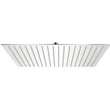 vidaXL Regenbrause Edelstahl 50x50 cm Quadratisch