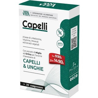 SANAVITA Capelli Integratore Alimentare Compresse 33 g