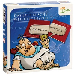 Anaconda Verlag Lernspielzeug In vino veritas - Das lateinische Weisheitenspiel