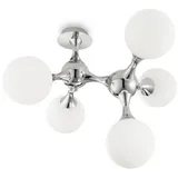 Ideal Lux Nodi 5x40W rund Chrom