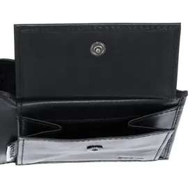 Oxmox Geldbörse Leder RFID Protect schwarz