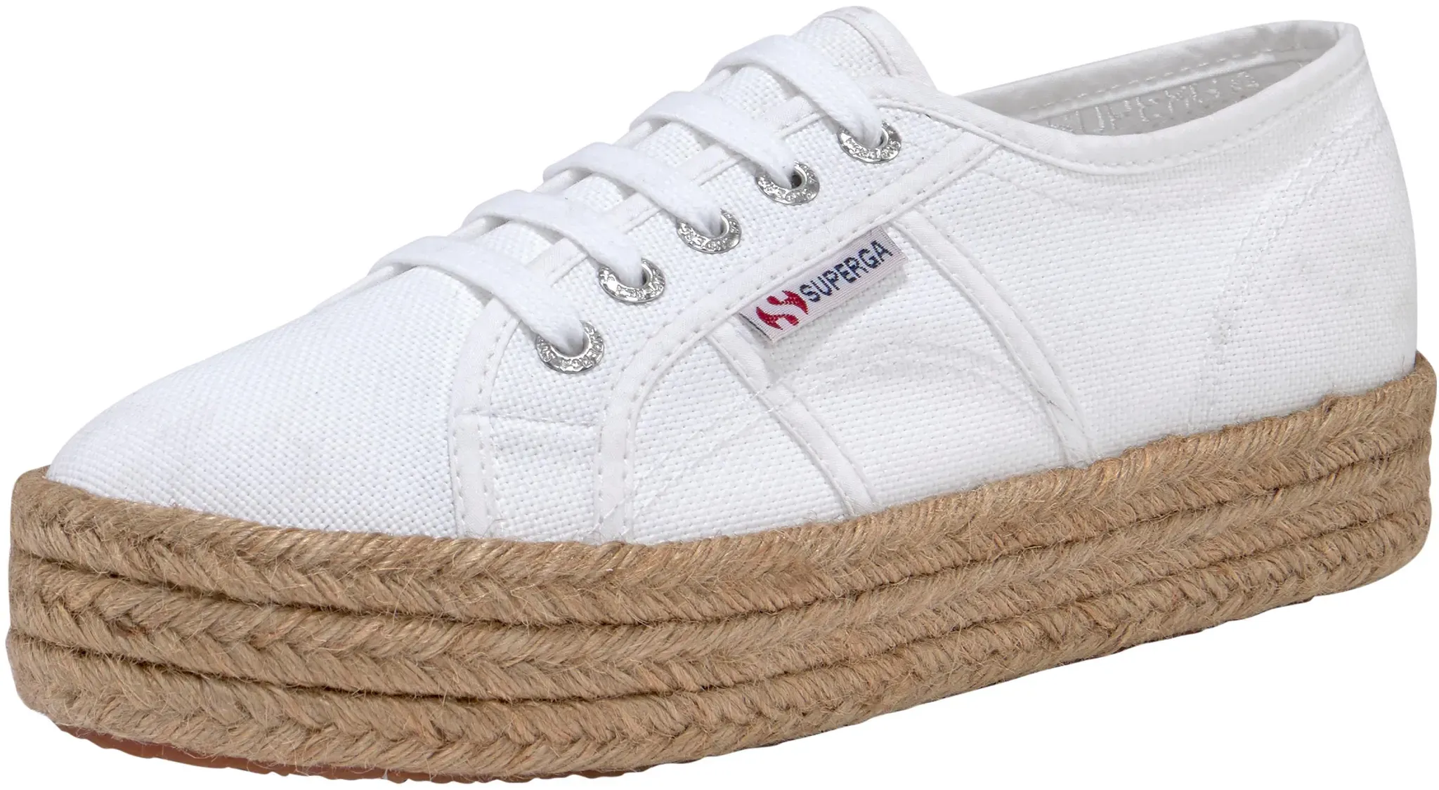 Superga Plateausneaker »COTROPW«, mit klassischem Canvas-Obermaterial Superga white 38