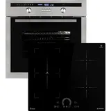 KKT KOLBE Küchentechnik Backofen und Induktionskochfeld SET8013IH592FZ