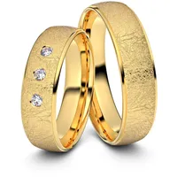 Trauringe Bamberg 925er Silber (gelb-vergoldet) - 6128