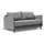 Innovation Living Schlafsofa Cubed mit Armlehnen Stoff Grau Granit 140 cm