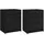 vidaXL Nachtschrank 2 Stk. 40 x 31 x 50 cm Schwarz