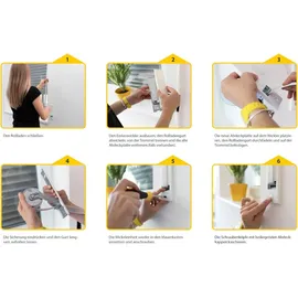 Schellenberg Gurtwickler-Abdeckplatte Standard Maxi, 135 mm, weiß