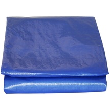 Tecplast Rechteck Pool-Plane 6 x 10m - TECPLAST - PO155RD - Überwinterungs-Poolabdeckung mit Drainagenetz