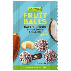 Rapunzel Fruit-Balls Dattel-Kokos & Cashew bio