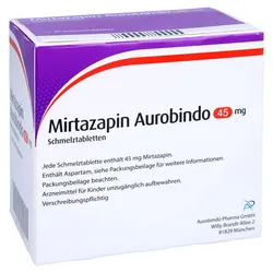 MIRTAZAPIN Aurobindo 45 mg Schmelztabletten 96 St