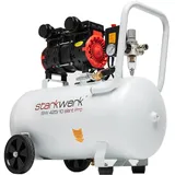 Starkwerk Flüsterkompressor Druckluft Kompressor SW425/10 Pro 50L 1,5 PS 10 bar