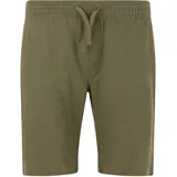 Cruz Micky Leinenshorts grün L