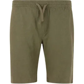 Cruz Micky Leinenshorts grün L