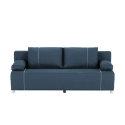 Schlafsofa  Pat ¦ blau ¦ Maße (cm): B: 193 H: 83 T: 90