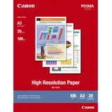 Canon High Resolution HR-101N A3 106 g/m2 20 Blatt (1033A006)