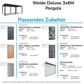 Weide Deluxe 6 x 3 m Beige