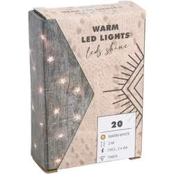 Lichterkette LED STERNE