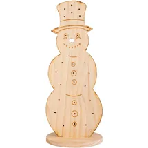 NÄVE Schneemann 50 cm beige
