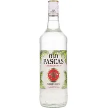 Old Pascas Caribbean White Rum 38% vol 1 l