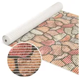 ANRO Schaum-Badematte Antirutschmatte Weichschaummatte Badezimmer Entspannung, Höhe 5 mm, strapazierfähig, Drainage Effekt, Rillen, wasserdurchlässig, rutschhemmend, pflegeleicht, Weich, Rutschfest, Rutschhemmend, Schnelltrockend, mit Drainagelöchern, Modern, Praktisch, PVC, Eckig, Geprägt braun Eckig | 80 cm x 180 cm x 5 mm