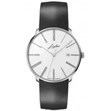 Junghans -Meister fein Automatik Edition Erhard Herrenuhr Schwarz Weißgold Saphirglas 40mm- 027/9300.00