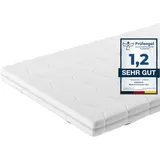 KNERST® Matratzentopper 100x200 - Praktischer & Langlebiger Topper 100x200 cm aus Komfortschaum - 6cm Höhe - Atmungsaktiv, Anpassungsfähig & Pflegeleicht - Idealer Schlafkomfort - Gelschaum Topper