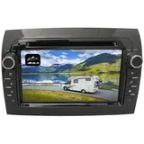 berggps - FIAT Ducato Camper Navigation Radio - WiFi - Carplay/Android Auto - Wohnmobil Plätze/APPS - Europa