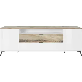Home Affaire Sideboard 220 x 75 x 40 cm Weiß