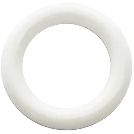 GARDINIA Annähringe Kunststoff Weiß 30-er Pack