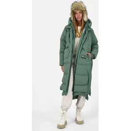 Alife & Kickin alife and Kickin RihannaAK A Puffer Coat Damen Steppjacke, Winterjacke gefütterte Jacke – Grün – L