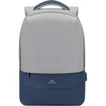 RivaCase® Rivacase 7567 Grau / Dunkelblau Notebookrucksack bis 17,3"